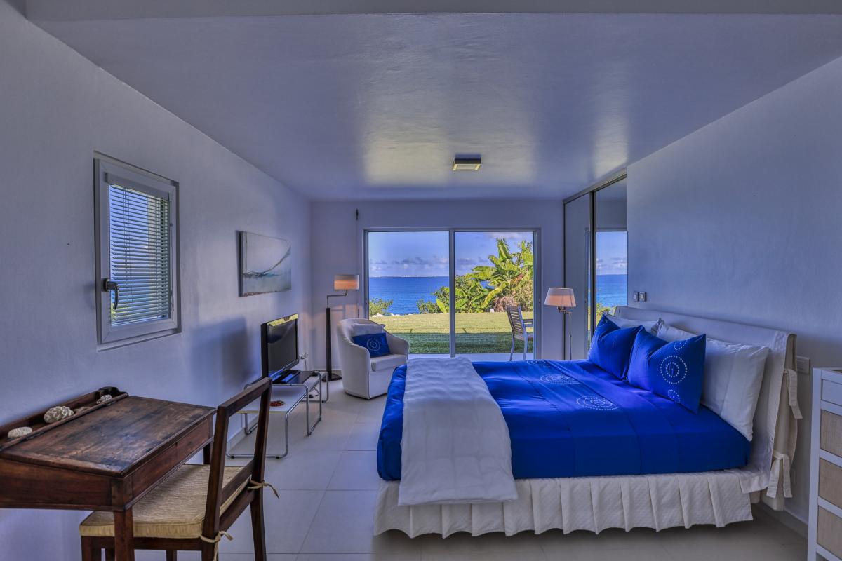 A louer villa Saint Martin Terres Basses - Villa 5 chambres - La Falaise aux oiseaux - piscine - jacuzzi - vue mer (25)